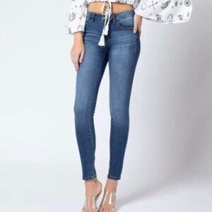 KANCAN Jeans Women's size 25 Estilo Stretch Skinny Blue EUC